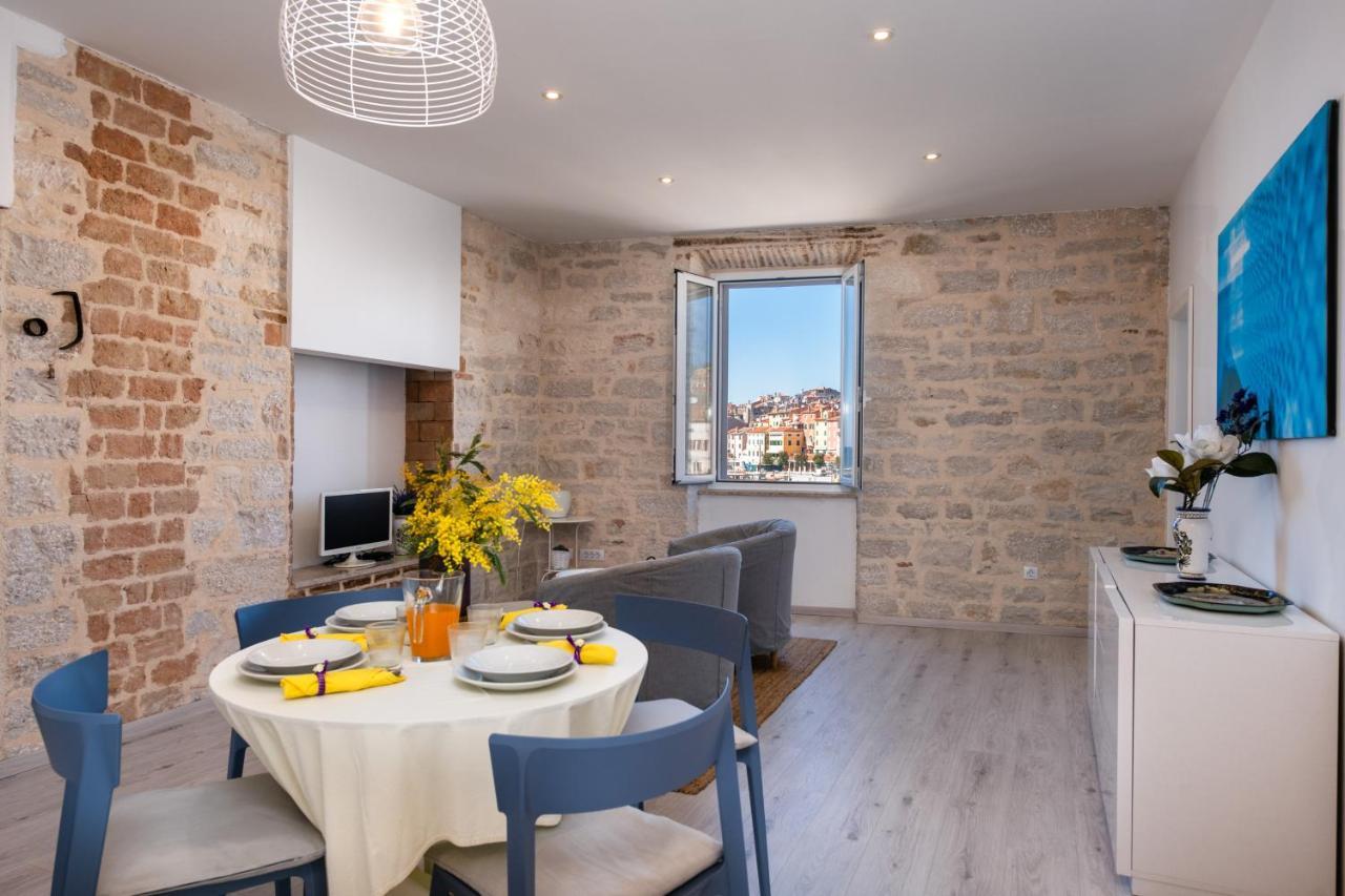 Island Sea View Free Parking Apartment Rovinj Exterior photo